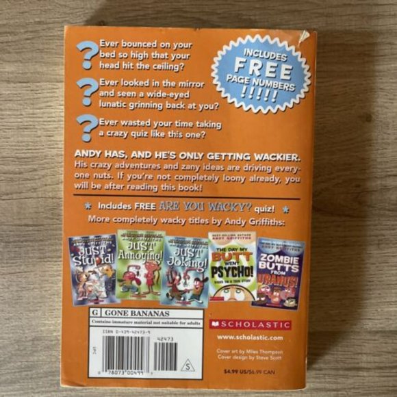 Lot of Just Wacky! & Just Annoying! Paperbacks from the JUST Series - Picture 4 of 7